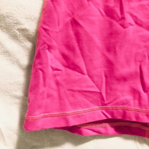 Lululemon Size  4 Tank Top Athleisure Yoga Pink Workout Top - Picture 4 of 16